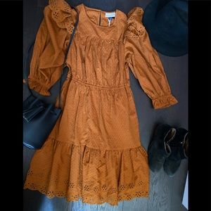 Rust Prairie Dress